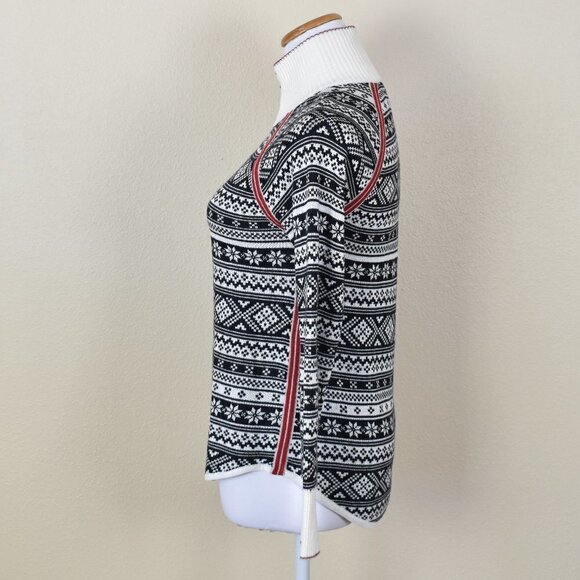 Eddie Bauer Engage Fair Isle Knit Sweater Pullover XS - Picture 4 of 7